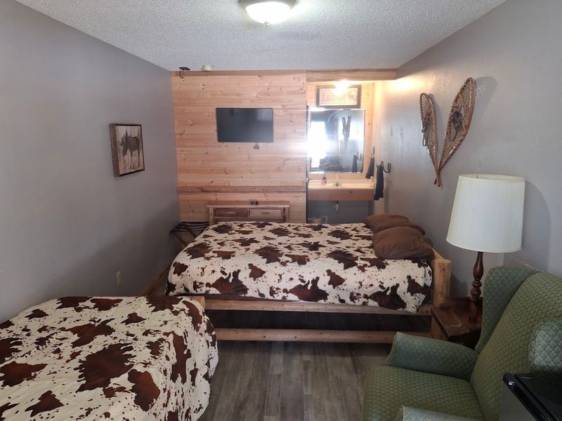 Rustic Lodging With A Cowboy Theme