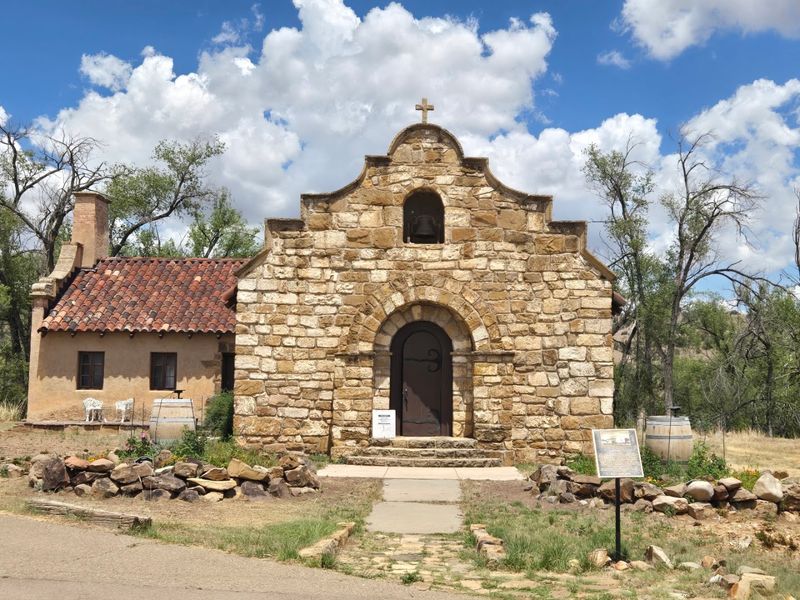A Historic Chapel Rises Among The Quarters