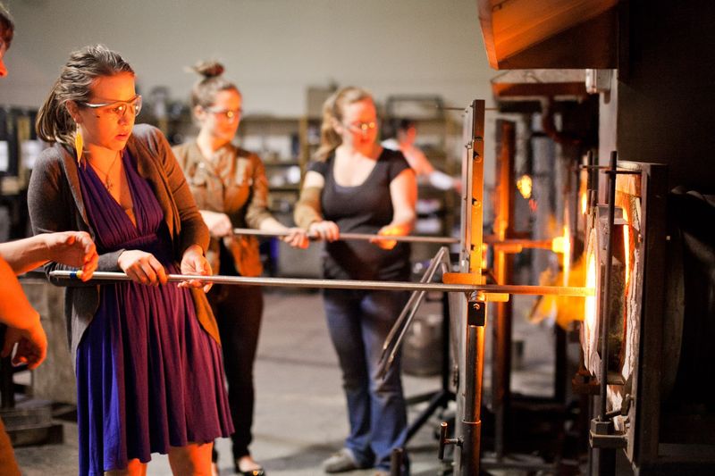 Red Flower Studios Glassblowing Experience
