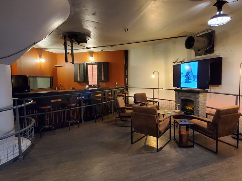 A Portion Has Been Converted Into Living Quarters
