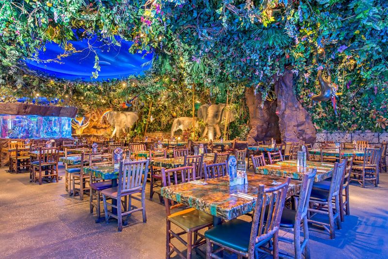 A Rainforest Takes Over The Dining Room