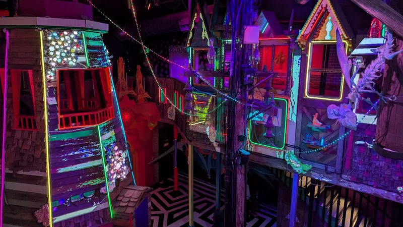 A Victorian House With A Glitch In Reality