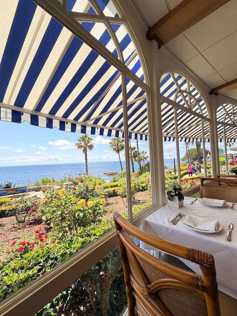 The Cliffside View That Starts The Meal Early