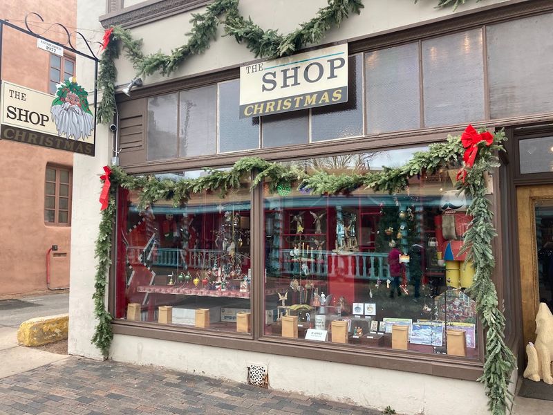 A Storefront Wrapped In Holiday Charm