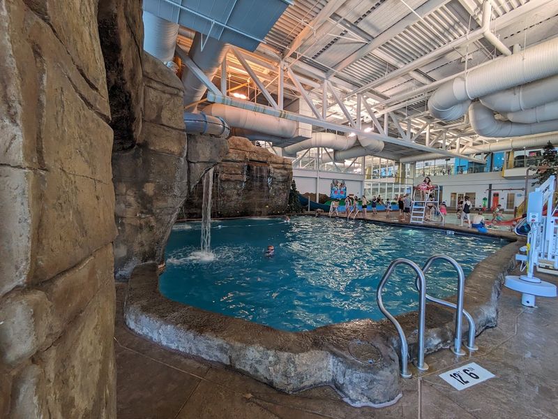 The Mountain You Climb And Swim Through: The Indoor Rock Wall Pool Feature
