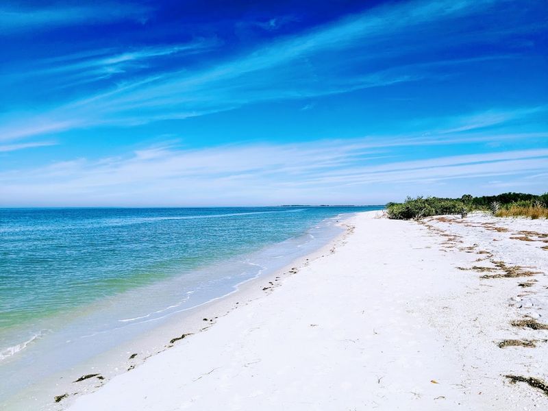 Blue-Green Water Gives The Gulf A Caribbean Accent
