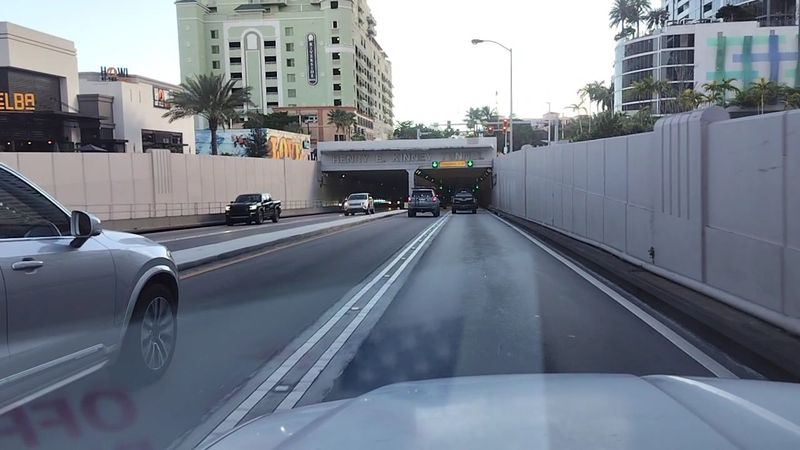 Fort Lauderdale Sent Downtown Traffic Beneath The New River