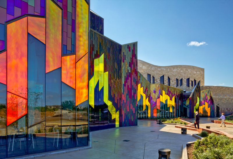 The Iridescent Glass Exterior That Steals Every Glance