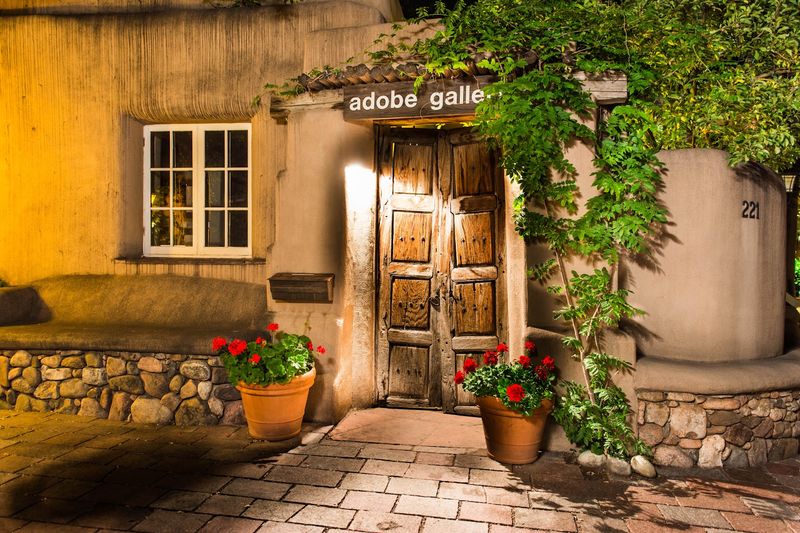 Adobe Walls Framing Remarkable Art