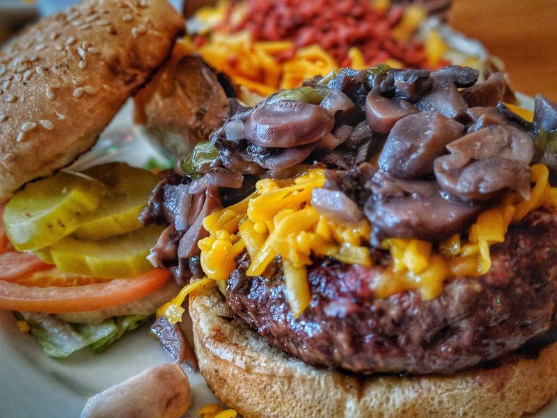 The Half-Pound Cheeseburger