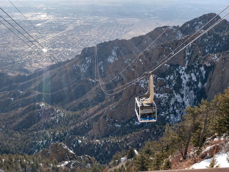 A Glass-Walled Climb Above The Desert