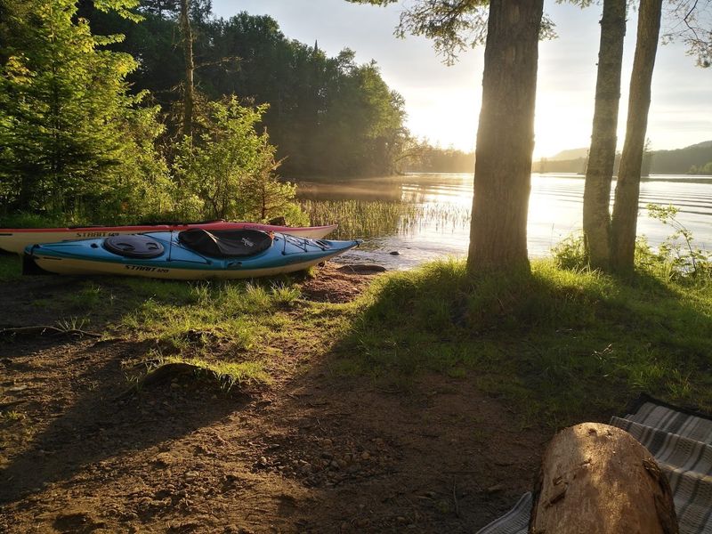 This Lake Keeps The Busy Shorelines At A Distance