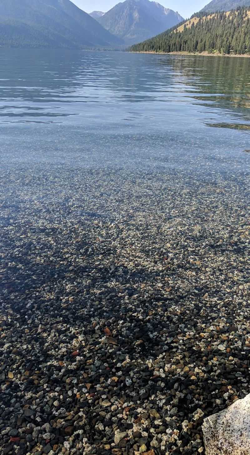 A Glacial Masterpiece With Crystal-Clear Water