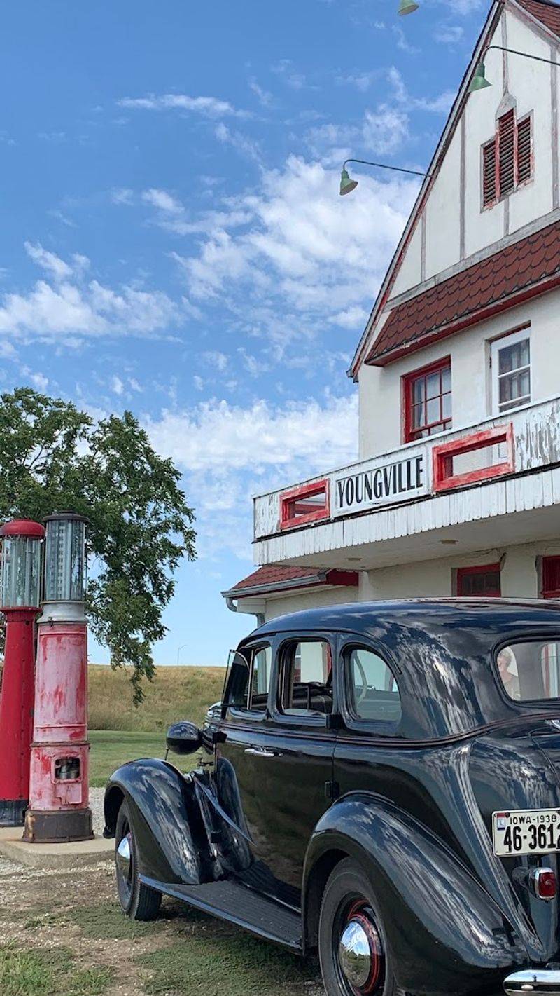 A Filling Station Frozen In Time