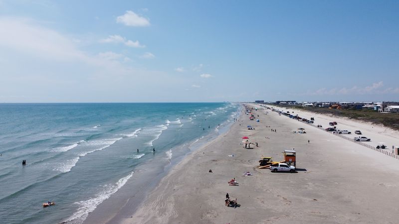 The Beach Doubles As One Very Sandy Street