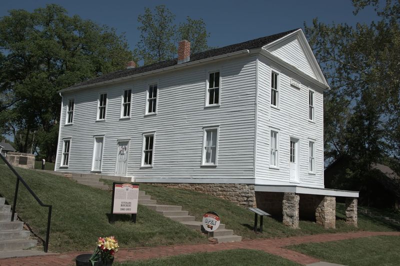 The Building Was Constructed In 1856 During a Period Of Intense National Tension