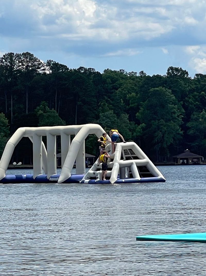 The Aquaglide Turns Lake Sinclair Into An Obstacle Course