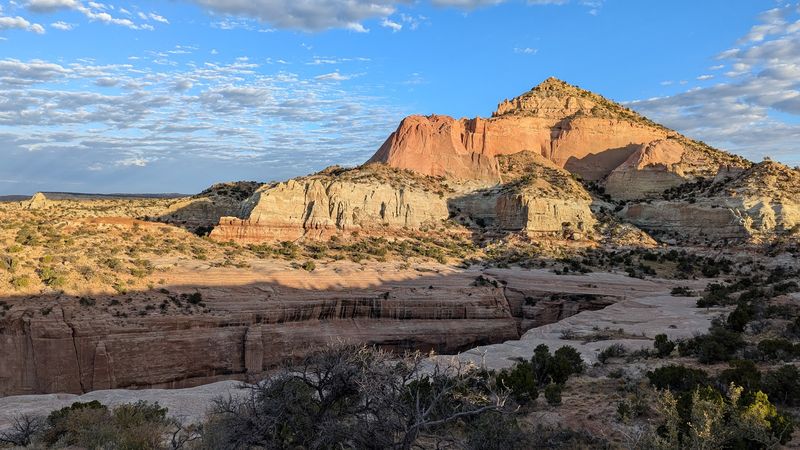 Ancient Trails Wind Beneath Sandstone Spires