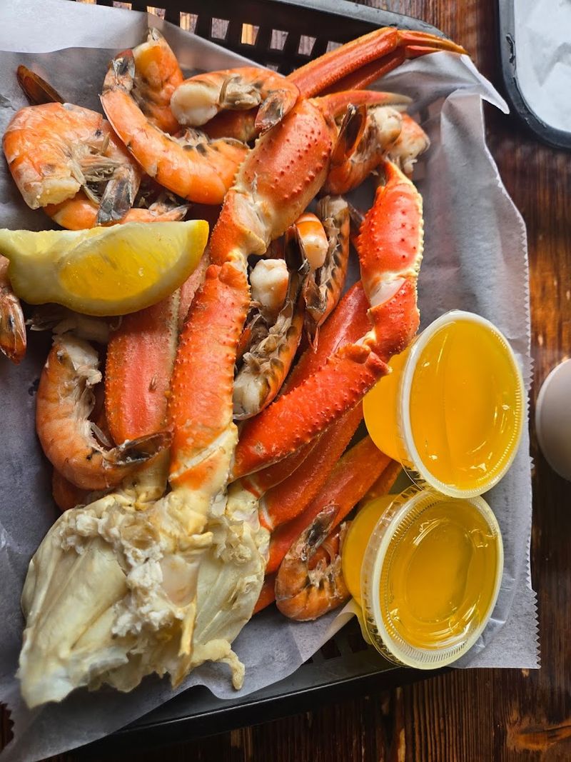 Snow Crab Legs Keep The Buffet Moving