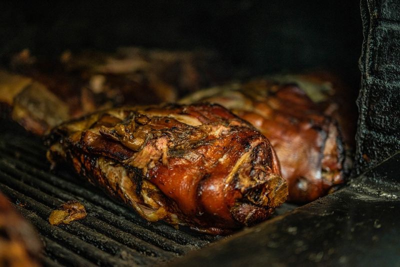 Hickory Wood Gives The Pork Its Main Argument