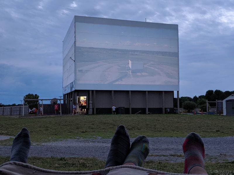 Blue Grass Drive-In Theater, Blue Grass