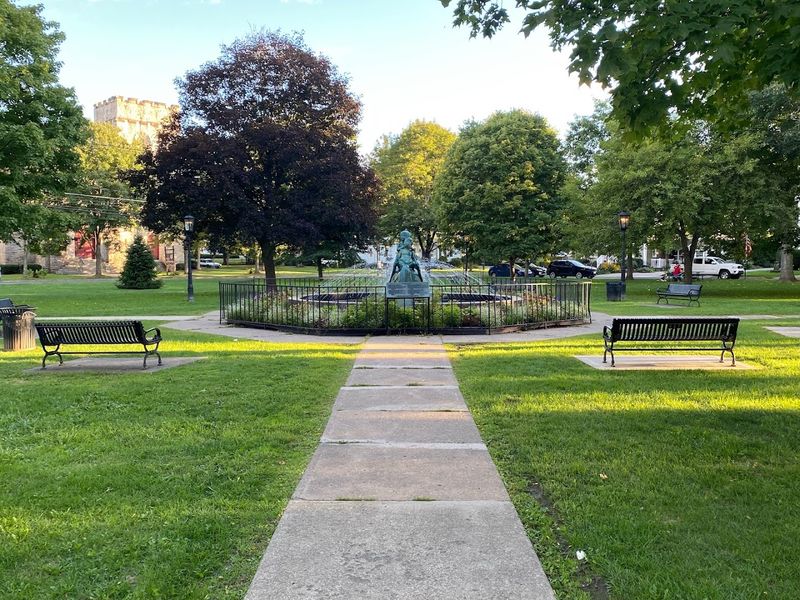 The Town Green Keeps Everything Within An Easy Stroll