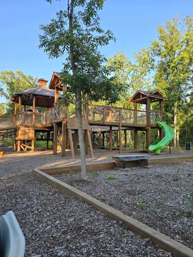 The Treehouse Village Is the Star of the Show