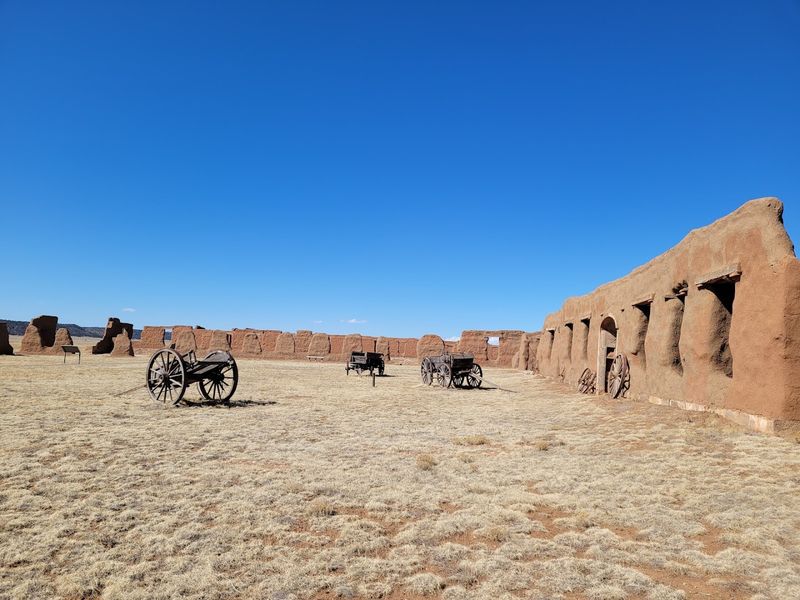 Sun-Baked Ruins With Old West Atmosphere