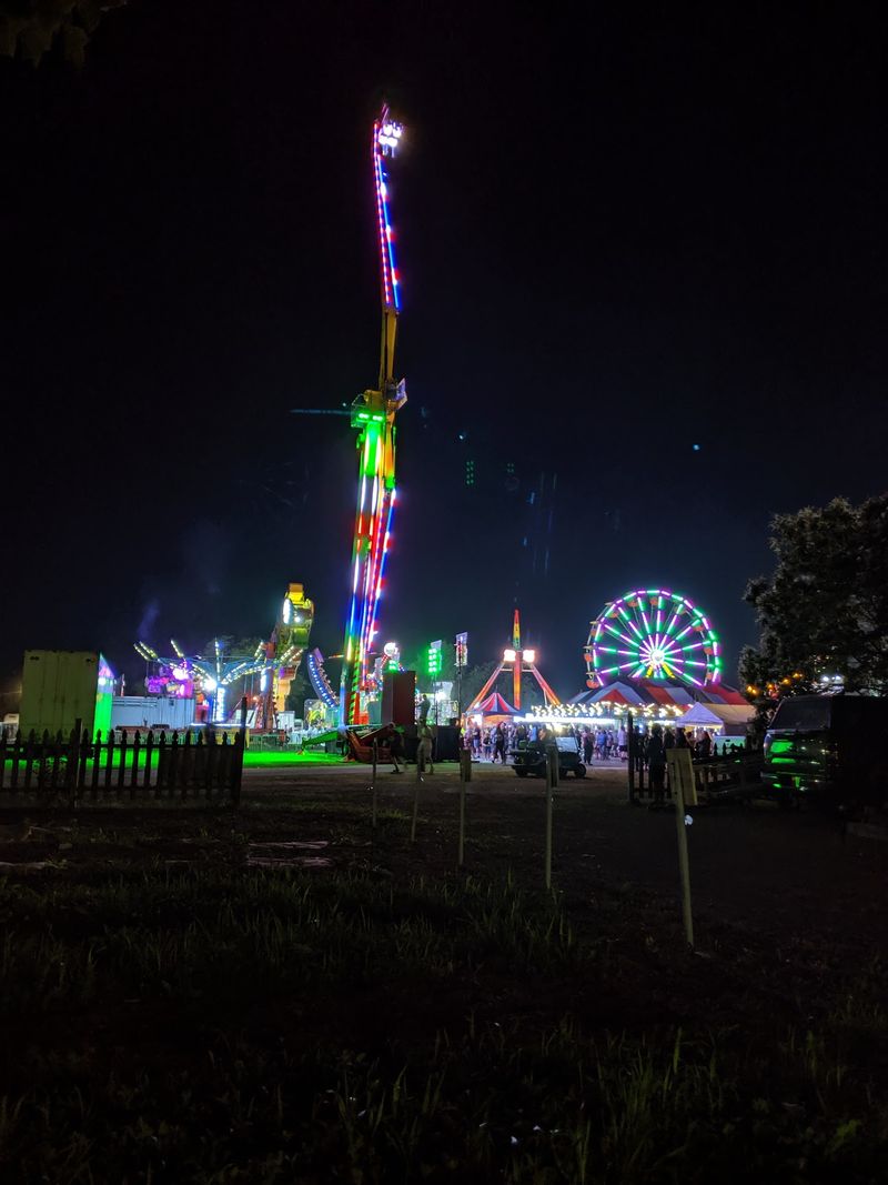Carnival Rides And Motorsports Change The Pace After The Barns