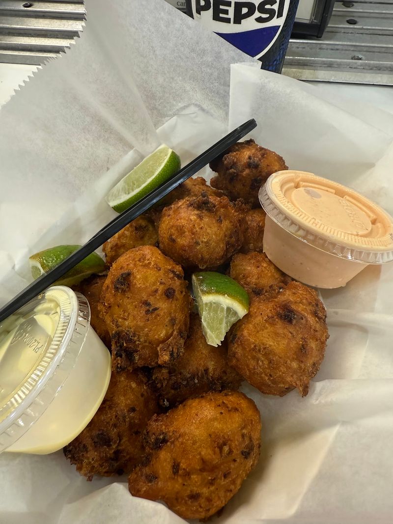 Fritters Cracked and Fried Throughout the Day