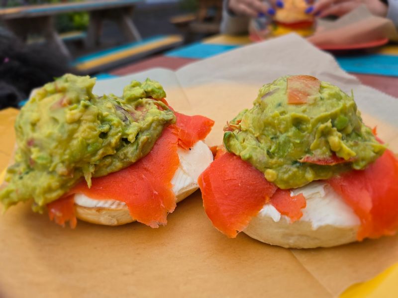 House-Baked Bagels With A Mexican Twist