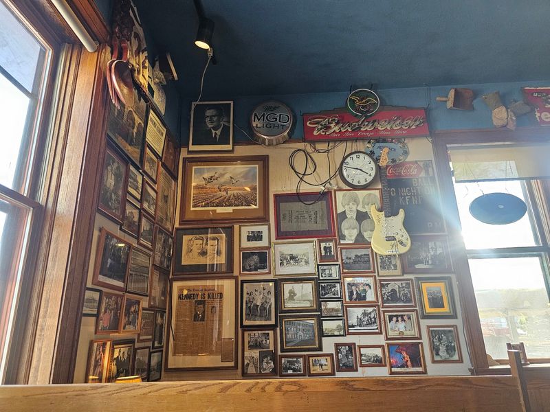 Walls Covered In Local History