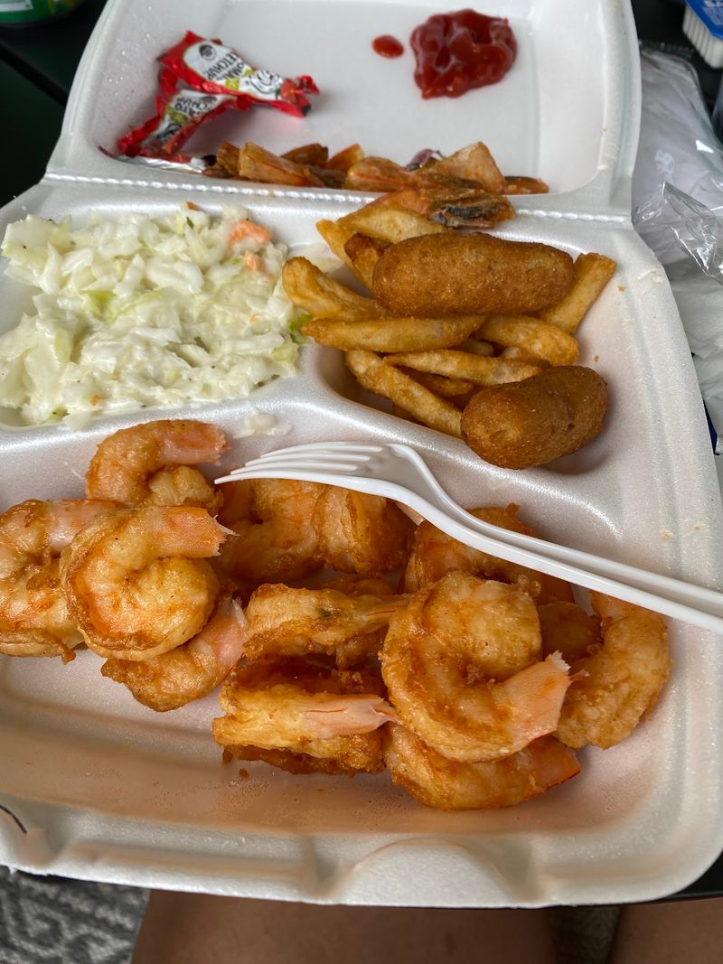 Fried Shrimp Gives Diners Another Way To Tackle The Pile