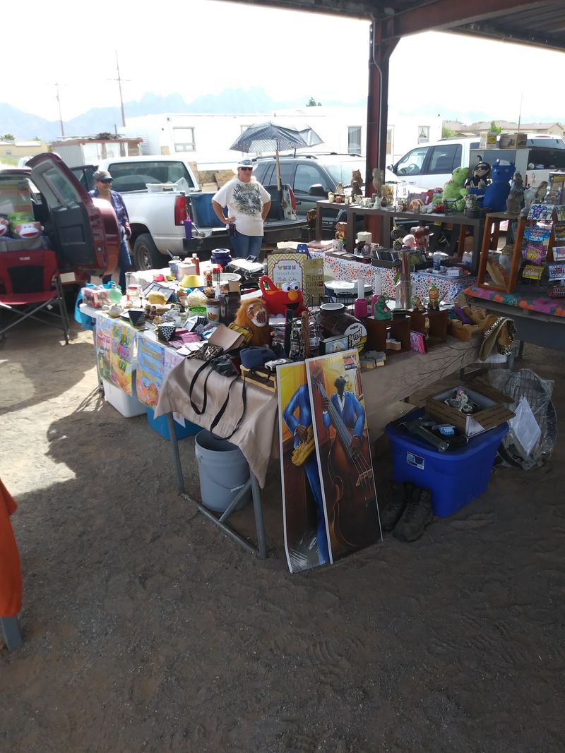 Vendor Rows Stretch Far Beyond The Entrance