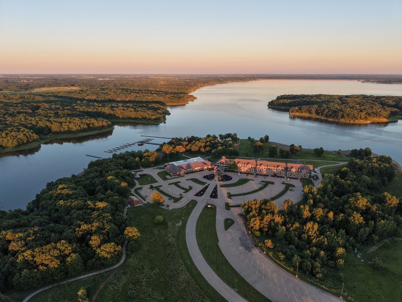 Rathbun Lake Wraps Around Everything