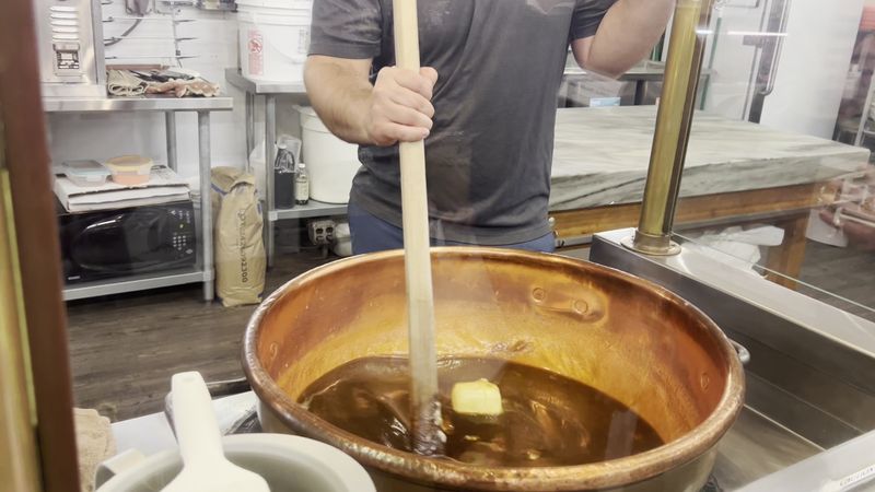 Root Beer Pressed Fresh and Poured Ice Cold