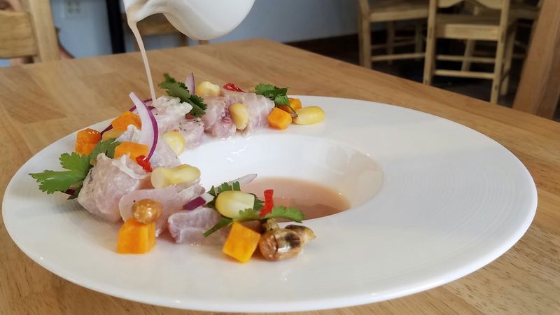 Ceviche Made Fresh Before Your Very Eyes