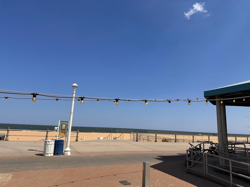 The Atlantic Sits Just Beyond The Patio