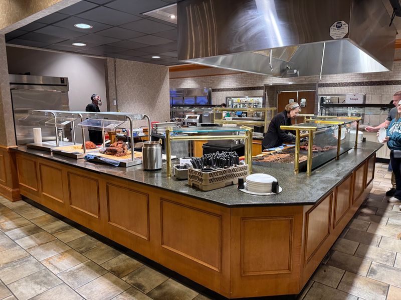 Grilling Stations and Legendary Brisket