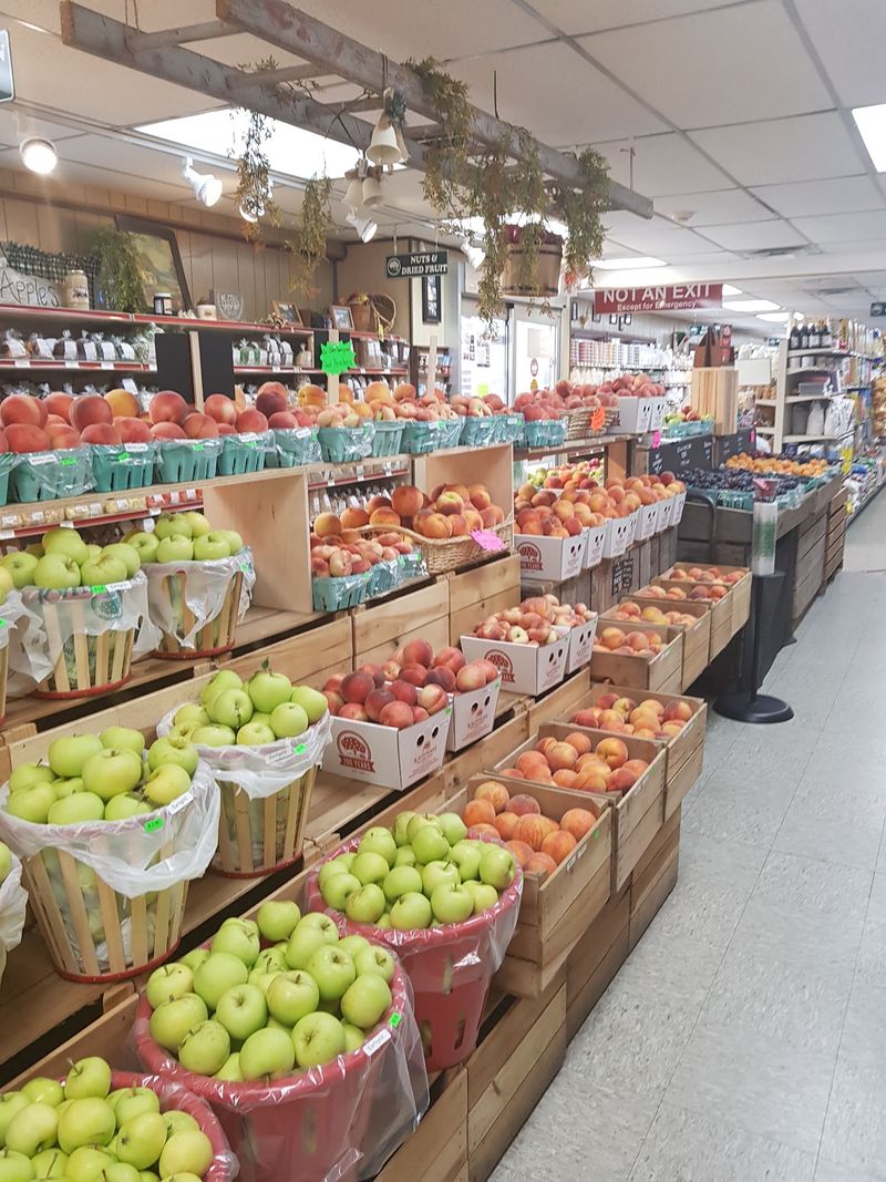 Rows of Apple Varieties Straight From the Orchard