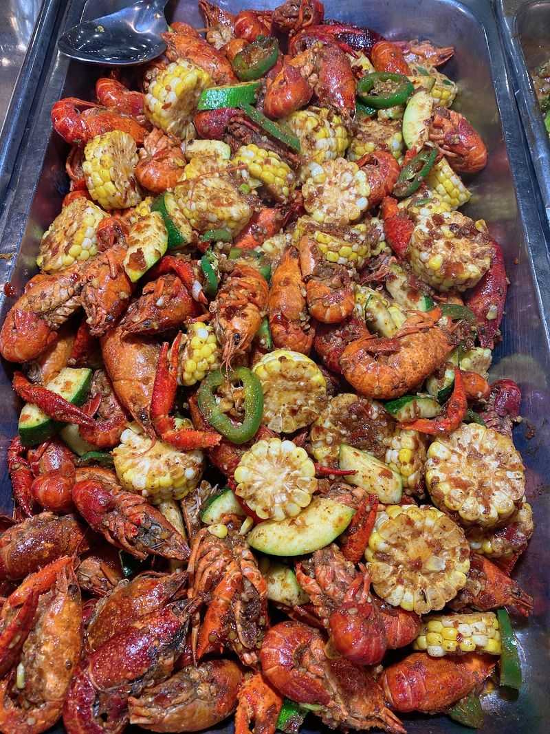Seafood Gives The Spread Plenty Of Variety