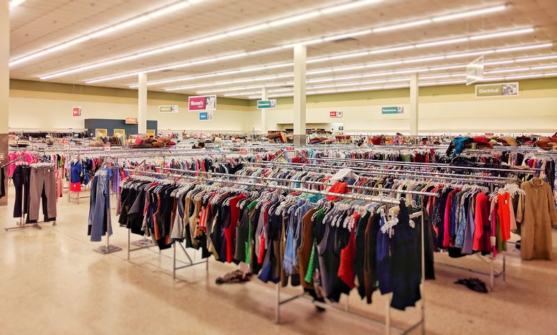 Clothing Home Goods And Furniture Share The Giant Footprint