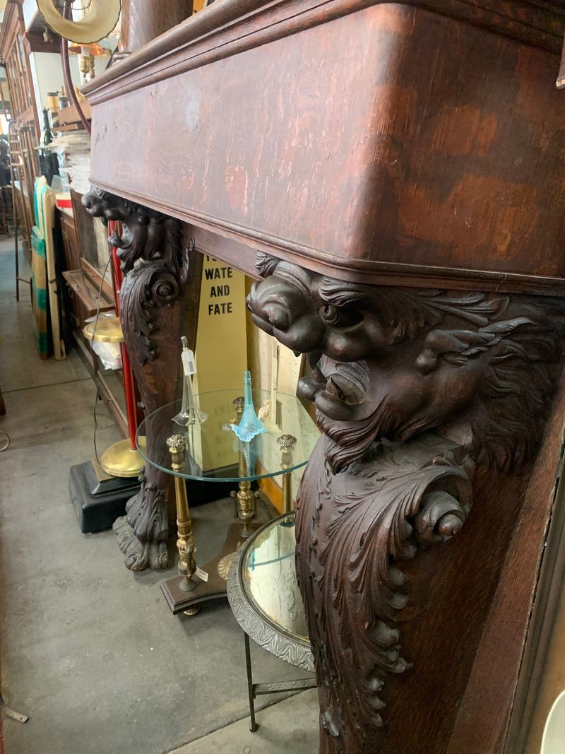 Mantels, Columns, And Big Statement Salvage