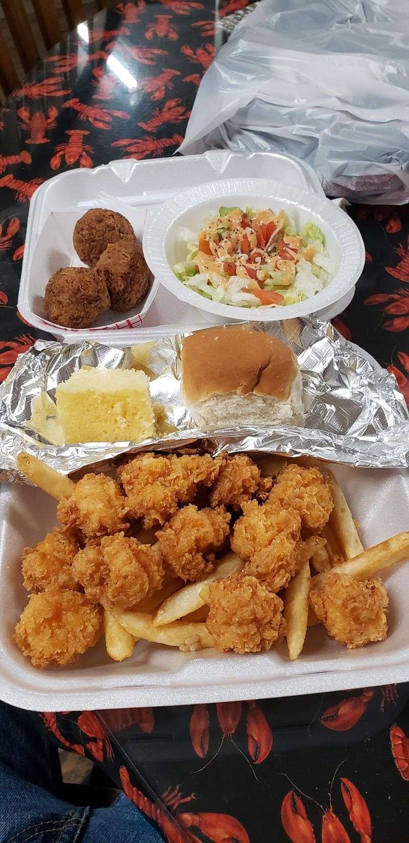 Pair Catfish With Potato Salad
