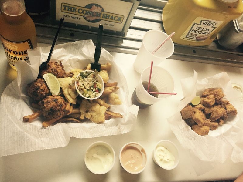House-Made Key Lime Aioli and Dipping Sauces