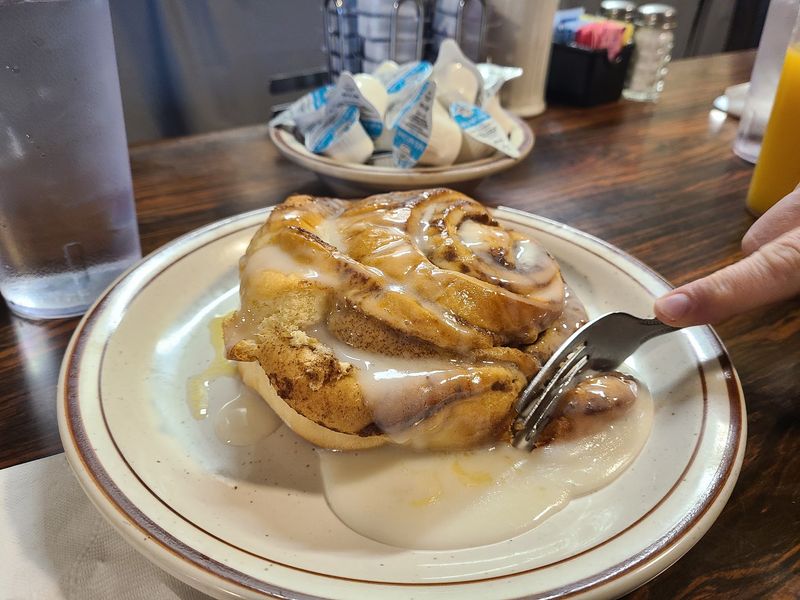 Cinnamon Rolls Big Enough To Share