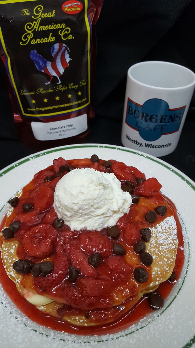 The Pancake Batter Is Made Exclusively For Borgen’s