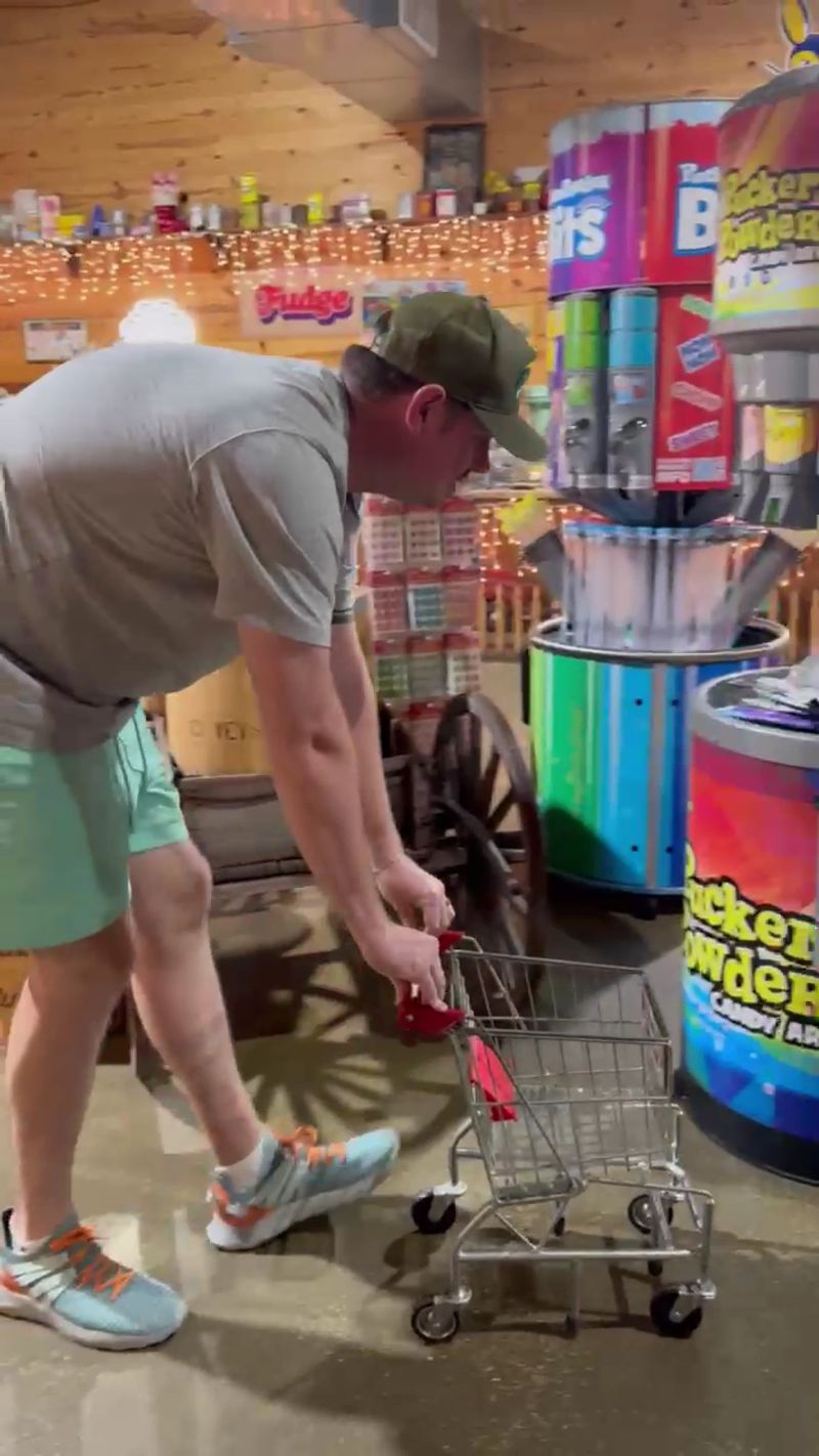 Hand The Kids A Mini Cart Early