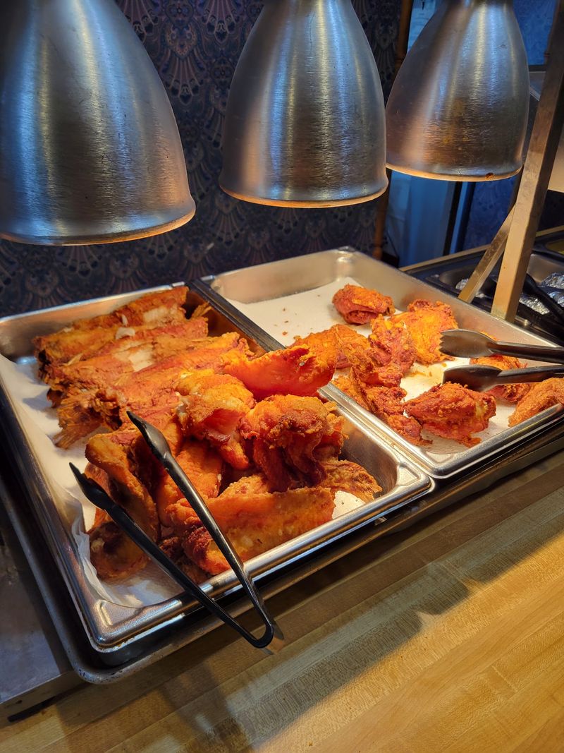 The Weekend Buffet Full Of Fried Fish And Chicken