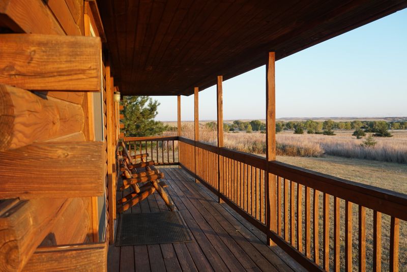 Cabins With Air Conditioning And A Porch Worth Sitting On